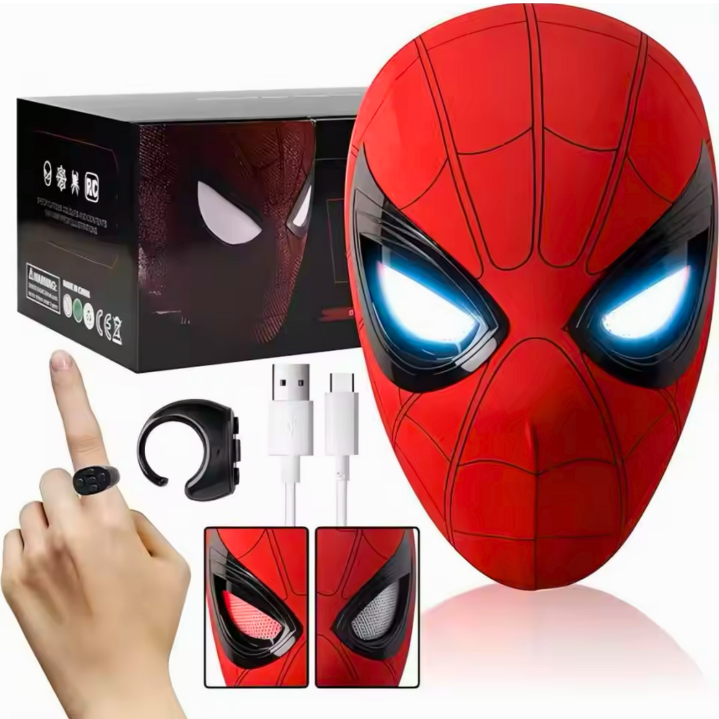 T.H. Spider-Man Blinking Mask