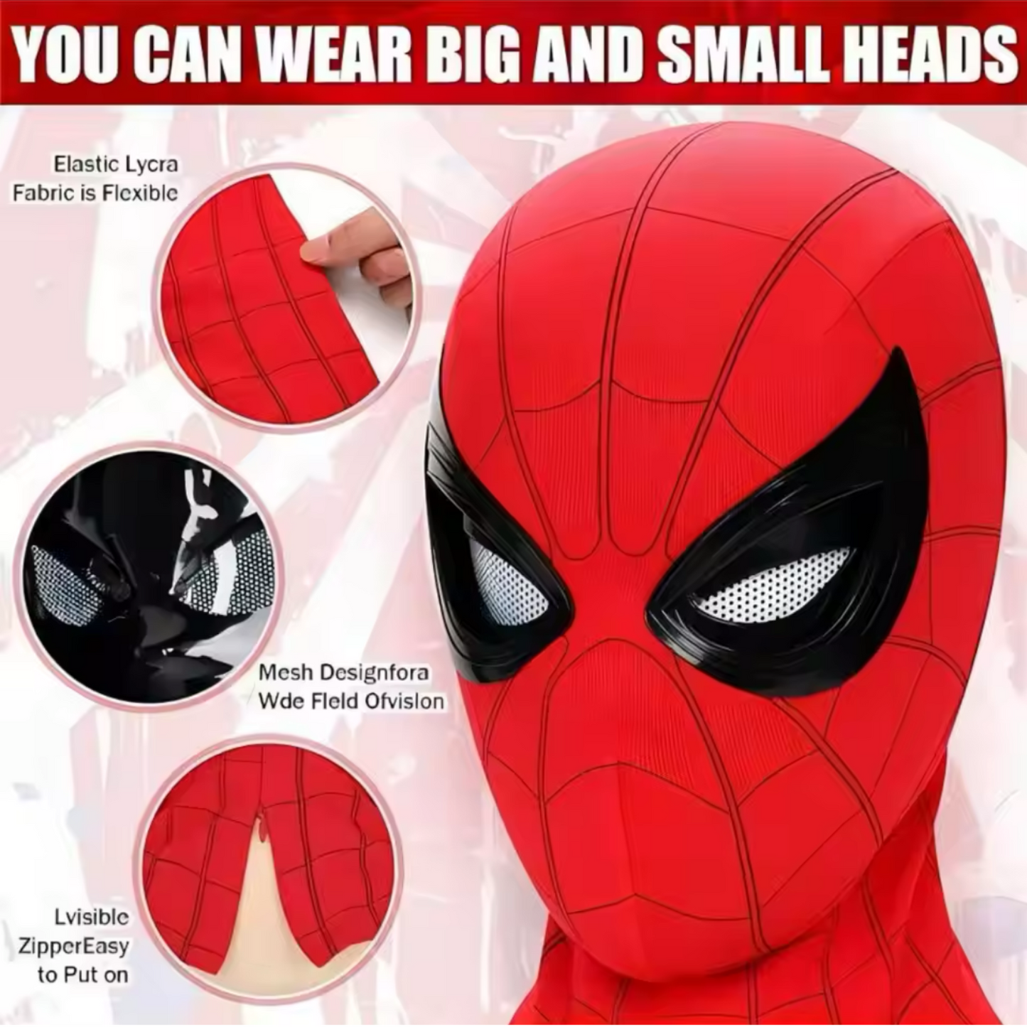 T.H. Spider-Man Blinking Mask